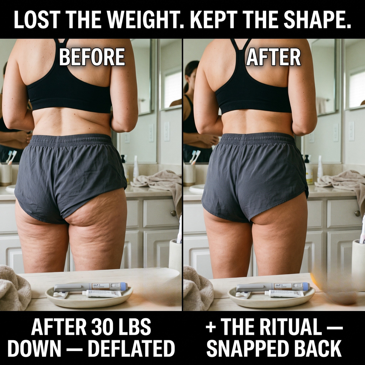 Still Angling Your Butt Out Of Every Photo Because Of Cellulite And Stretch Marks? A 60-Second Brazilian Ritual Is Fading Both — And Lifting The Whole Thing — In 6 Weeks, And American Dermatologists Are Stunned. No Needle. No Surgery. No Squats.