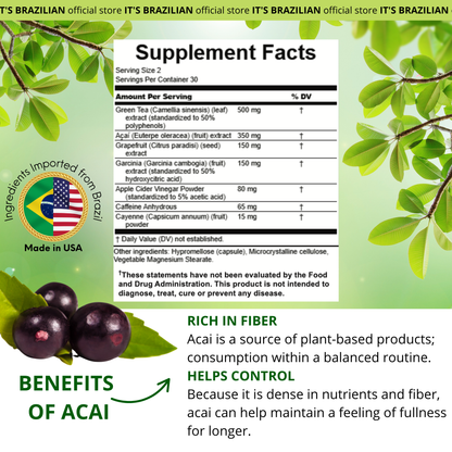 One Brazilian Berry Kills Cravings Like Ozempic — No Needle. No Nausea. No $1,400 a Month. It flattens the 3 PM blood-sugar spike that fires your cravings — most feel it in about 7 days.