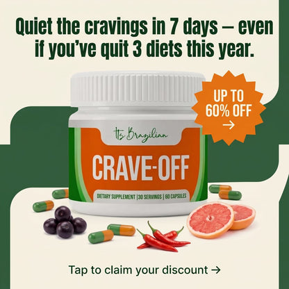 One Brazilian Berry Kills Cravings Like Ozempic — No Needle. No Nausea. No $1,400 a Month. It flattens the 3 PM blood-sugar spike that fires your cravings — most feel it in about 7 days.
