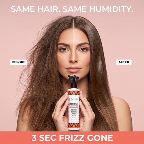 Glass-smooth frizz-free Brazilian hair